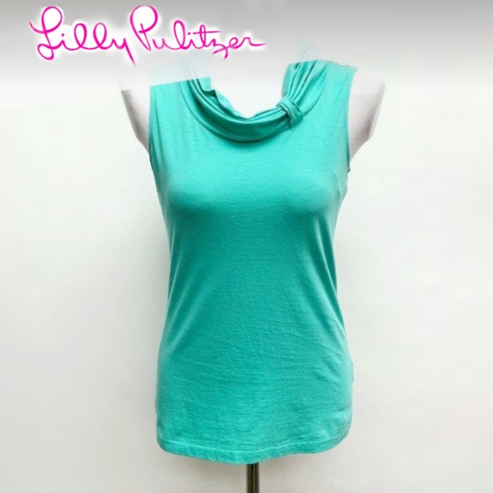 Lilly Pulitzer Women's Sleeveless Cowl Neck Top